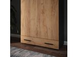 Vicco Modulo Aggiuntivo Ingo, 80 X 17.4 Cm Con Cassetto, Antracite/Quercia Dorata