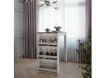 Vicco Tavolo Da Bar Repose, 57 X 117 Cm, Antracite/Bianco