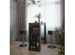 Vicco Tavolo Bar Con Sgabelli Repose, 45 X 110 Cm Con 2 Sgabelli Da Bar, Antracite/Nero