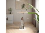 Vicco Tavolo Da Bar Repose, 65 X 65 Cm, Bianco/Sonoma