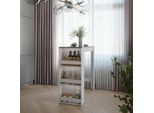 Vicco Tavolo Da Bar Repose, 45 X 110 Cm, Antracite/Bianco