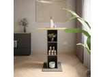 Vicco Tavolo Da Bar Repose, 75 X 75 Cm, Quercia Dorata/Antracite