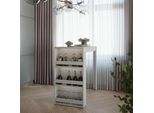 Vicco Tavolo Da Bar Repose, 57 X 117 Cm, Bianco/Sonoma