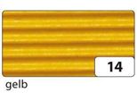 Folia 741014 Cartone Ondulato - 50 X 70 Cm, Giallo