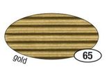 Folia 741065 Cartone Ondulato - 50 X 70 Cm, Oro