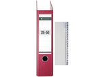 Leitz 1382-00-85 Serie Di Registri 1382 - 26-50, Carta, A4 Extra-Large, 25 Fogli, Grigio