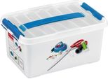 Sunware Q-Line Naaidoos 6L 30X20X14 Cm Wit/Blauw