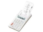 Casio HR-8RCE - Calcolatrice Da Tavolo - 12 Cifre - 1 Riga - Batteria Ricaricabile - Bianco