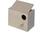 Cassetta Nido Per Pappagallini Nobby 22 X 16 X 17 Cm, Foro A Destra