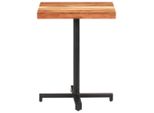 Vidaxl Tavolo Da Bistrot Quadrato 60X60X75 Cm In Legno Massiccio Di Acacia