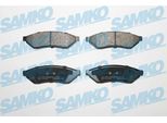 Set Pastiglie Freno Posteriori Samko Per Chevrolet Epica KL1 5SP1198