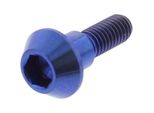 Jmp Bullone Disco Freno M6X1.00Mm 20Mm Blu Titanio Per Suzuki Gsx R S 600 / 750 / 1000 Ccm Anno 2008 - 2018