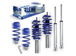 Sospensione Coilover Blueline Adatta Per Audi A4 Avant B8 (8K5) 1.8 Tfsi, 2.0 Tdi, 2.0 Tfsi, 2.7 Tdi, 3.0 Tdi, 3.2 Fsi, Anno Di Costruzione 2007-2011, Compresi I Veicoli Con Trazione Integrale