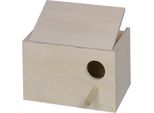 Cassetta Nido Per Pappagallini Nobby 22 X 16 X 14 Cm, Foro A Destra