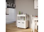 Vicco Carrello Cucina Simon, 40 X 89 Cm, Bianco