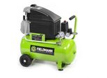 Fieldmann Fdak 201522-E Compressore D'aria, Potenza Assorbita: 1500 W, Potenza Nominale: 2800 Giri/Min, Volume Del Contenitore: 24 L, Pressione Massima: 8 Bar