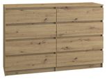 Cassettiera Larga Con Cassetti Taavi - Rovere Artisan