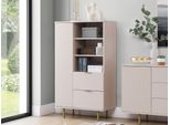 Scansia Con Cassetti E Anta Iredell - Oro / Cashmere