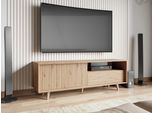 Tavolino Per Tv Presidio - Rovere Artisan