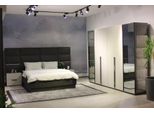 Set Di Mobili Per La Camera Da Letto Letto 2X Comodino Armadio Mobili Completi 5 Pezzi