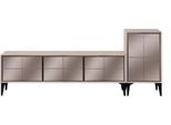 Credenza Porta-Tv Rtv Lowboard Tavolo Bianco Legno Mobili Soggiorno