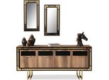 Credenza In Legno Marrone Cassettiera In Legno Sala Da Pranzo Jvmoebel