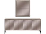 Credenza Sideboard Armadio Cassettiera Legno Bianco Moderno Jvmoebel