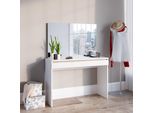 Vicco Tavolo Da Toeletta Emma, 120 Cm Senza Specchio, Bianco/Sonoma
