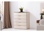 Cassettiera In Camera Da Letto Moderna Elegante Cassettiera In Legno Beige Mobili Nuovi
