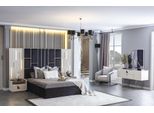 Mobili Per La Camera Da Letto Comodino Letto Imbottito Comodino Set Completo 5 Pezzi