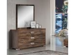 Set Cassettiera Specchio Cassettiere Set Gruppo Legno Camera Da Letto Design Armadio