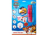 Canenco Paw Patrol - Set Di Penne Spray (3) In Busta A4