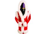 Excelsa Tappo Di Natale In Neoprene 32,5Xh7X16,5 Cm Rosso