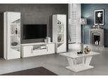 Soggiorno Vetrina Rtv Pensile In Legno Design Bianco Moderno Nuovo Set 3 Pezzi.