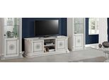 Rtv Design Credenza Tv Bassa Cassettiera Tv Lusso Mobile Legno Bianco Mobili Nuovi