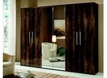 Armadio Xxl A 6 Ante Mobili Di Design In Legno Specchio Nuovo