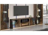 Credenza Rtv Mobile Tv Basso Tavolo Soggiorno Design Legno Credenze