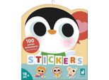 Janod 100 Adesivi In Fogli Baby Animals Multicolore Multicolore Taglia Unica