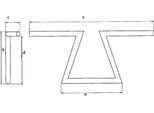 Manubrio Nero Fehling Z-Bar Acciaio D.25,4Mm 850Mm