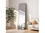 Proximax 40 X 140 Cm Specchio A Figura Intera, 2 In 1 Specchio Da Appoggio E Da Parete, Specchio Per Vestirsi, Specchio Guardaroba Per Camera Da Letto, Soggiorno E Ingresso, Nero