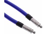 Tubo Freno Aeronautico Stahlflex 140Cm Blu-Trasparente