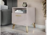 Comodino Tantes - Cashmere / Cashmere Lucido