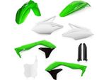 Kit Carene 9 Pezzi Acerbis Verde/Bianco Per Kawasaki Kx 450 F