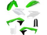 Kit Carene 9 Pezzi Acerbis Verde/Bianco Per Kawasaki Kxf 450 - Usa