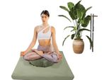 Cuscino Da Meditazione, Design Ergonomico, Materiali Resistenti, Verde