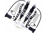 Ammortizzatori Posteriori Yss Neri Regolabili RX362-305TRCL-19-B Per Harley Davidson