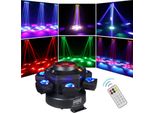 Luce A Testa Mobile, Led Rgbw, Controllo DMX512, Nero, Spina Ue