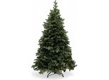 Xms-Trees Albero Di Natale Artificiale Jasper H240 X Ø144 Cm - Led Inclusi - Aspetto Naturale E Completo - Ritardante Di Fiamma