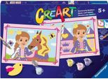 Ravensburger Creart Dipingere Con I Numeri - Piccole Principesse
