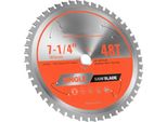 Lama Circolare Succebuy (185 Mm Di Diametro, 48 Denti Precisi, 1,8 Mm Di Spessore) Adatta Per Acciaio E Alluminio, Compatibile Con Diverse Seghe Circolari, In Acciaio Legato Di Alta Qualità Con Estrattori Di Calore A Riduzione Del Rumore